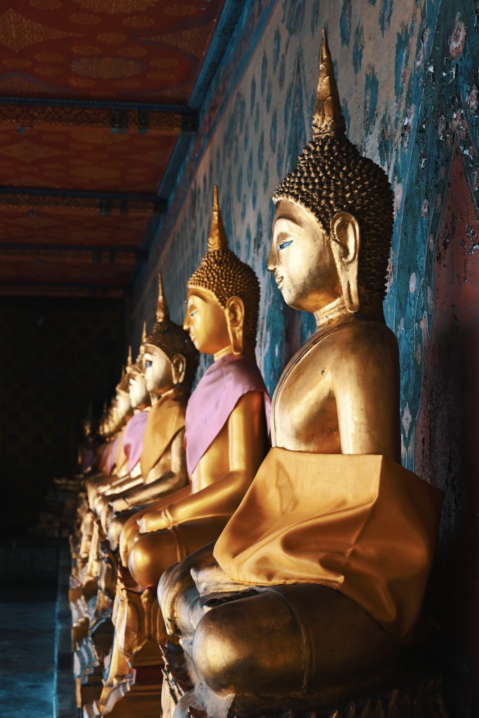Bouddha temple Thailande