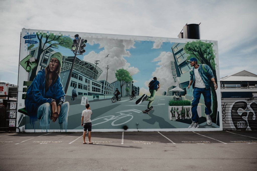 christchurch, street art